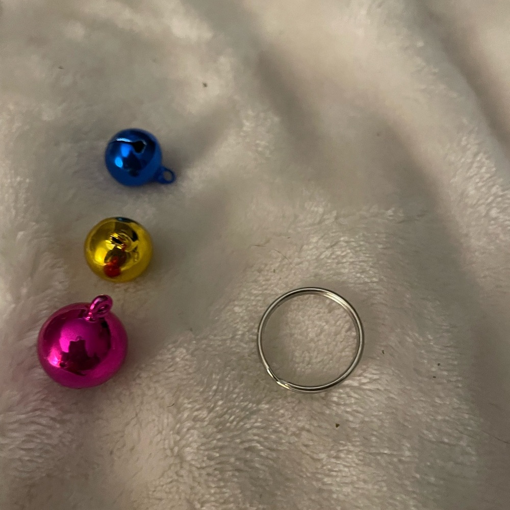 Colorful Cat Collar Bells Set - Picture 4 of 4